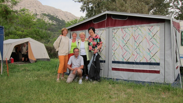 Ze zjezdu do Chorvatska 1. a 10. 6. 2012 Vedly Zdeka Dakov a Jiina Skivnkov, foto Hana Krausov, Slvka Krej, Mojmr Kaluk a dal